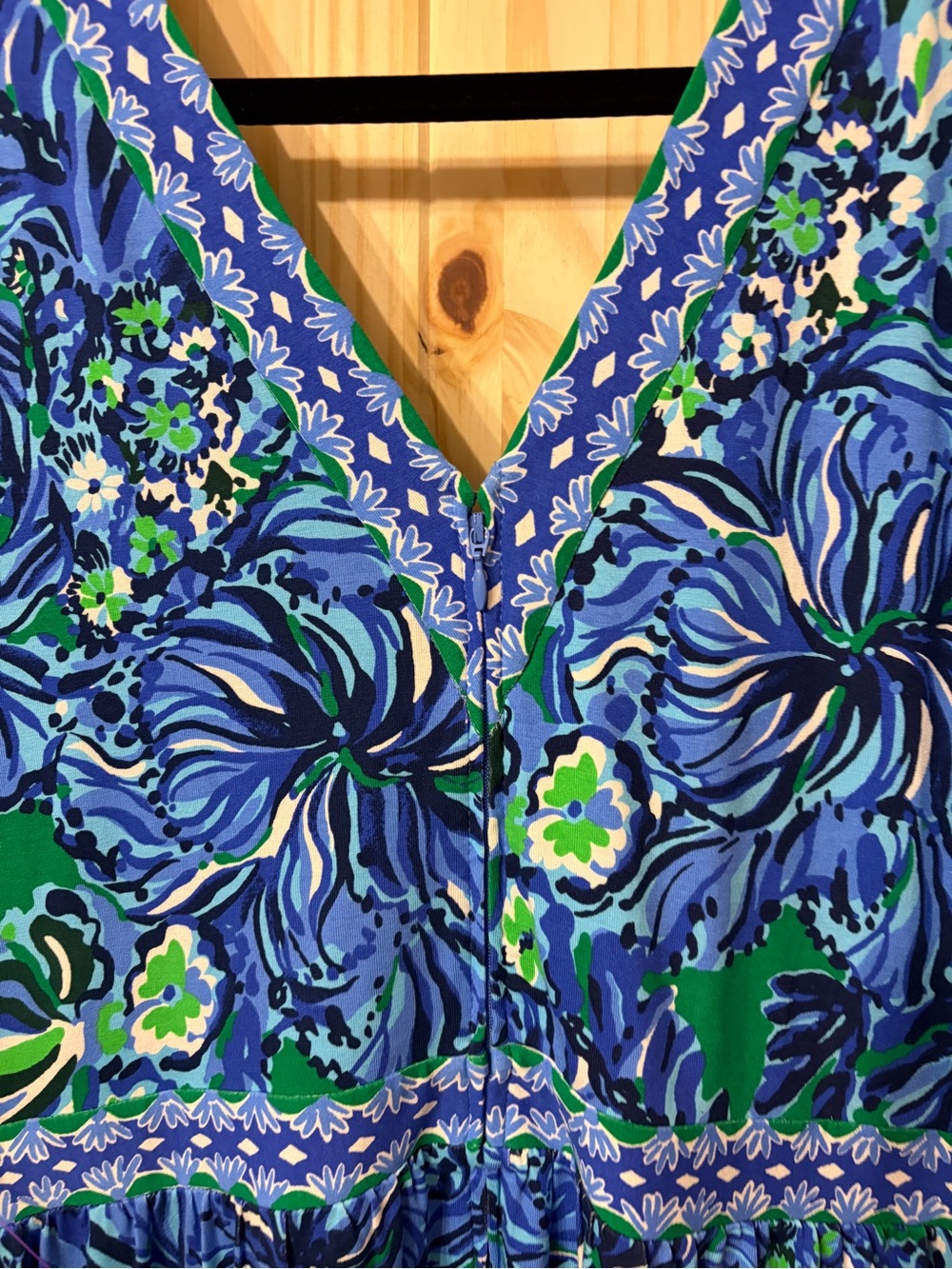 Lilly Pulitzer Addison Elbow Sleeve Abaco Blue Turtle Awe Engineer Maxi Dress 14 - Picture 9 of 9